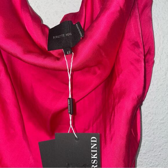 Brigitte Herskind Orly Dress in Fusia Pink Size XL NWT - Picture 4 of 11